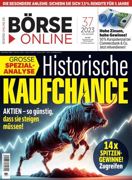 Borse Online – 14 September 2023 Cover