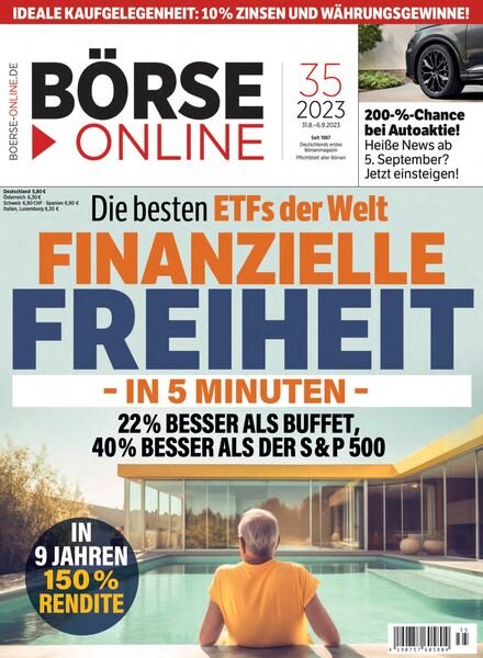 Borse Online – 31 August 2023 Cover