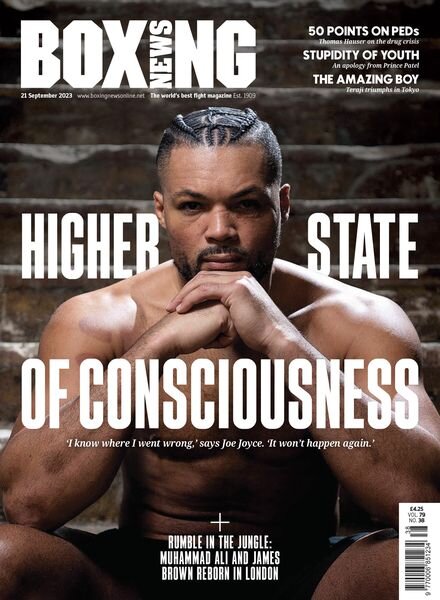 Boxing News – 21 September 2023 Cover