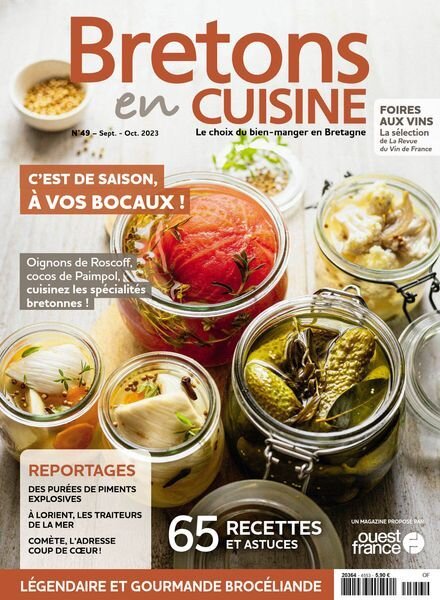 Bretons en Cuisine – Septembre-Octobre 2023 Cover