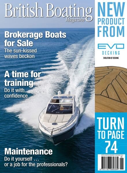 British Boating Magazine – Issue 1 2023 Cover