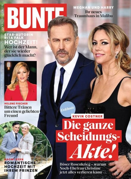 Bunte – 15 September 2023 Cover