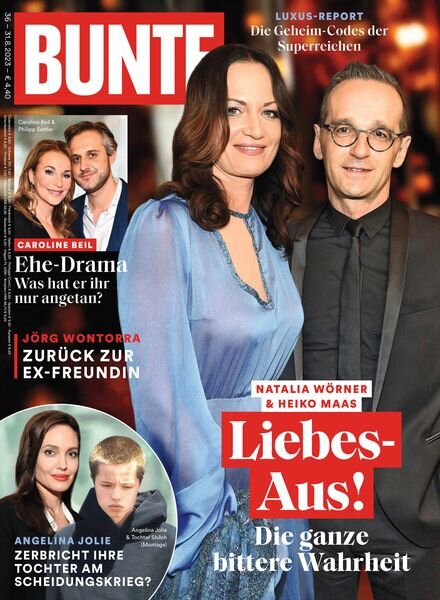Bunte – 31 August 2023 Cover