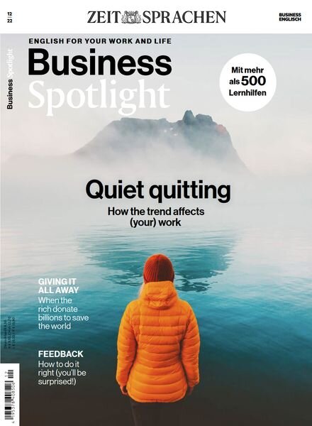 Business Spotlight – Dezember 2022 Cover