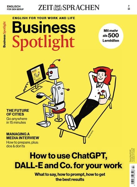 Business Spotlight – Juli 2023 Cover