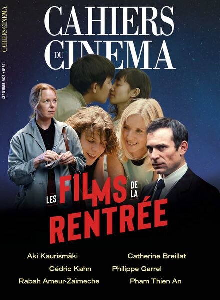 Cahiers du Cinema – Septembre 2023 Cover