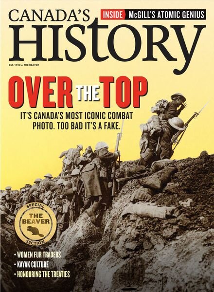 Canada’s History – October-November 2023 Cover
