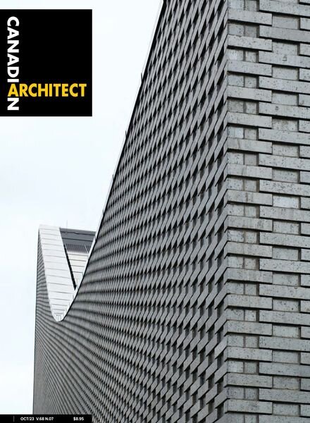 Canadian Architect – October 2023 Cover
