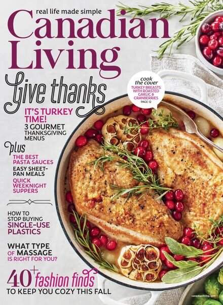 Canadian Living – October 2023 Cover
