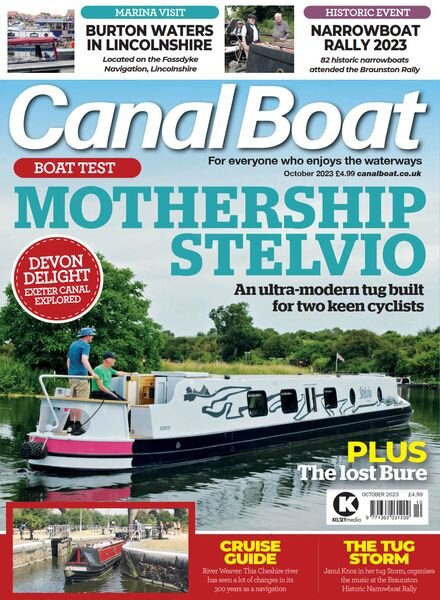 Canal Boat – October 2023 Cover