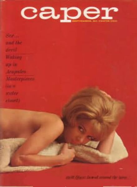 Caper – September 1965 Cover