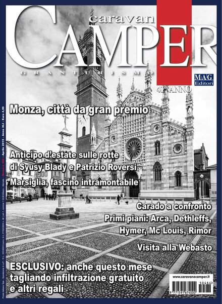 Caravan e Camper Granturismo – Aprile 2015 Cover