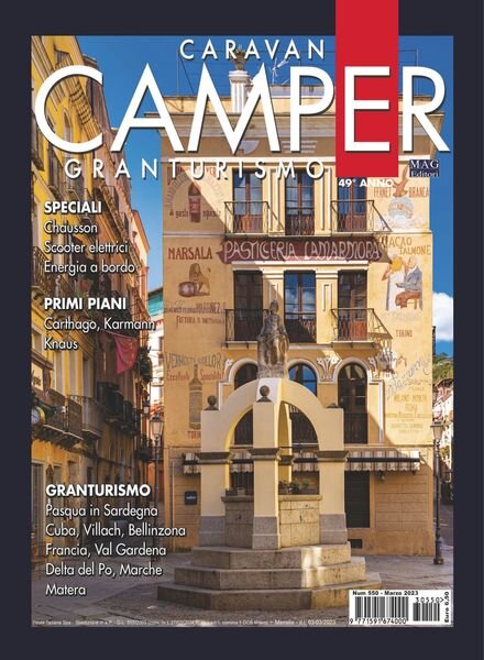 Caravan e Camper Granturismo – Marzo 2023 Cover