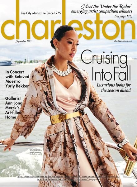 Charleston Magazine – September 2023 Cover