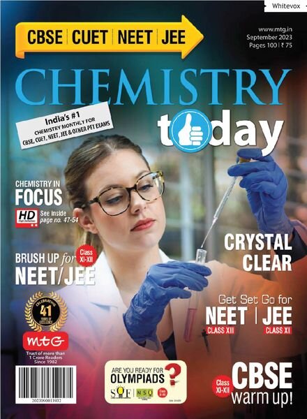 Chemistry Today – September 2023 Cover