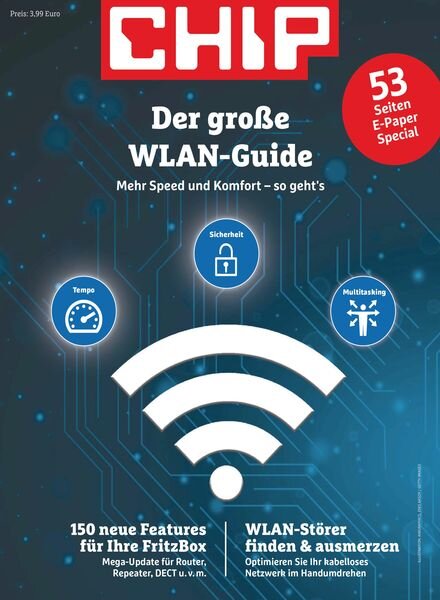 CHIP Sonderhefte – Der grosse WLAN-Guide – September 2023 Cover
