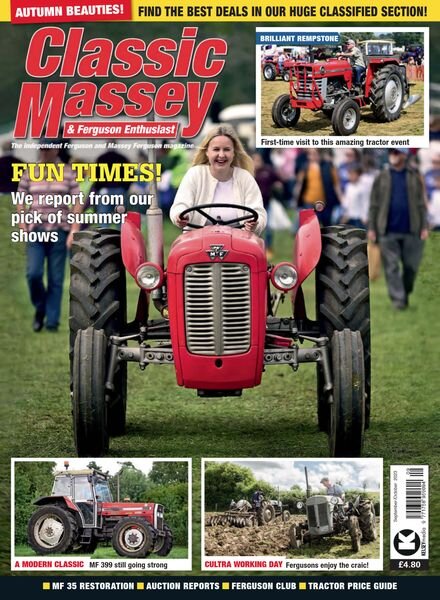 Classic Massey & Ferguson Enthusiast – September-October 2023 Cover