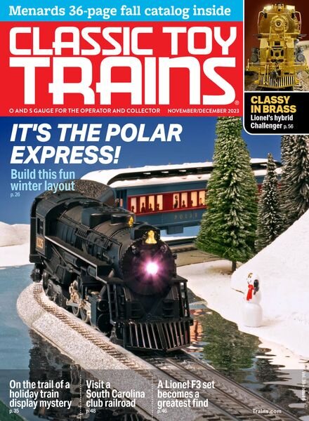 Classic Toy Trains – November-December 2023 Cover