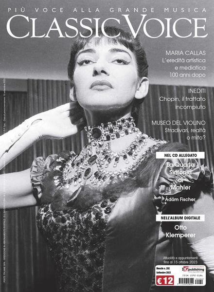 Classic Voice – Settembre 2023 Cover