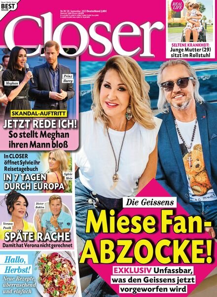 Closer Germany – 20 September 2023 Cover