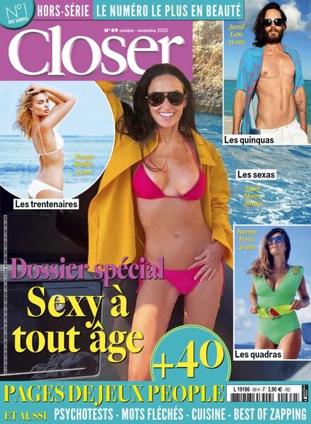 Closer – Hors-Serie Jeux N 69 – Octobre-Novembre 2023 Cover