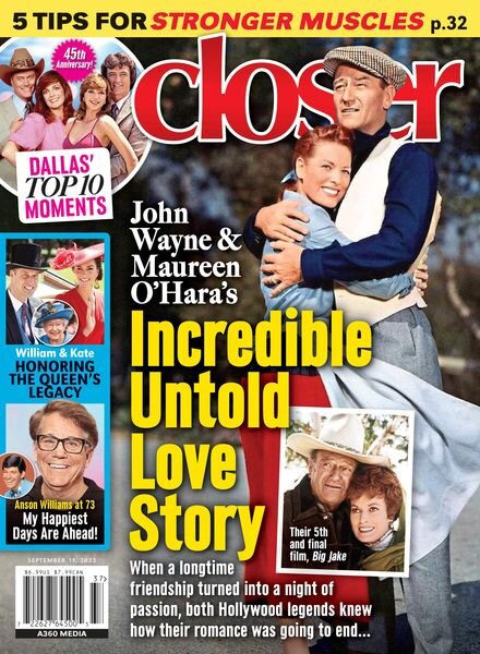 Closer USA – September 11 2023 Cover