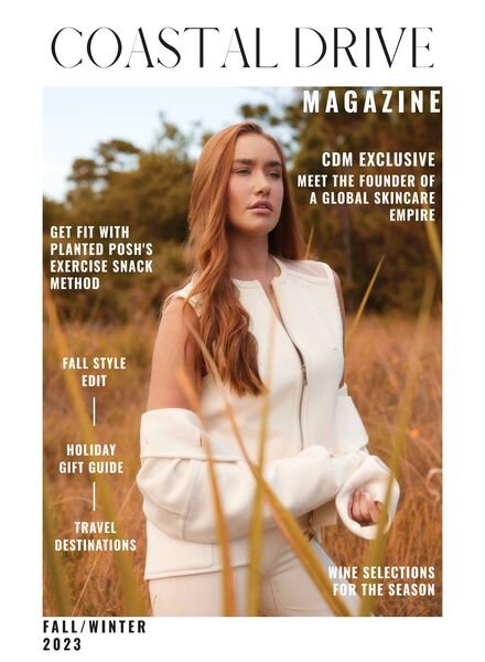 Coastal Drive Magazine – Fall-Winter 2023 Cover