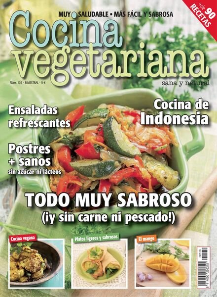 Cocina Vegetariana – Agosto 2023 Cover
