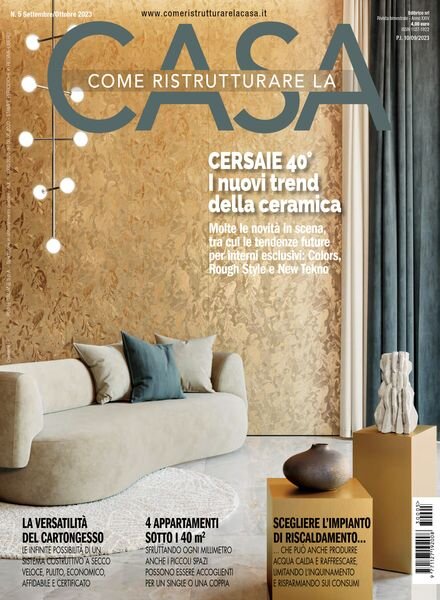 Come Ristrutturare la Casa – Settembre-Ottobre 2023 Cover