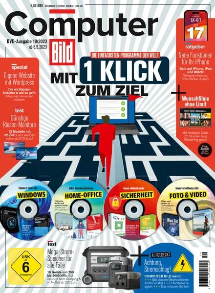 Computer Bild VIP Magazin – 08 September 2023 Cover
