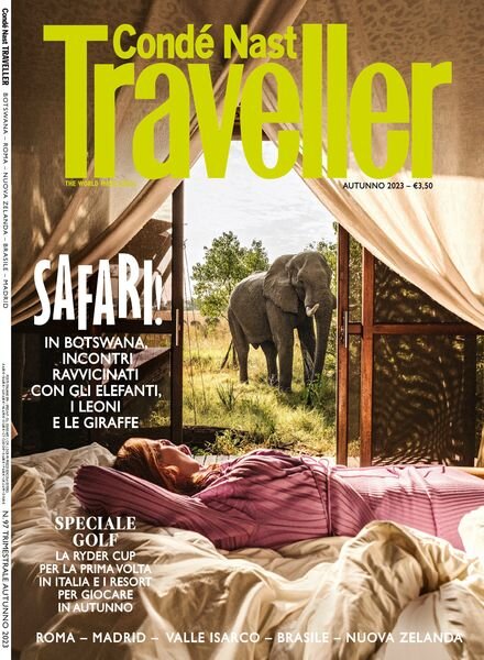Conde Nast Traveller Italia – Ottobre 2023 Cover