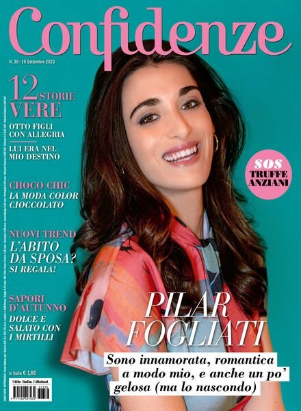Confidenze – 19 Settembre 2023 Cover