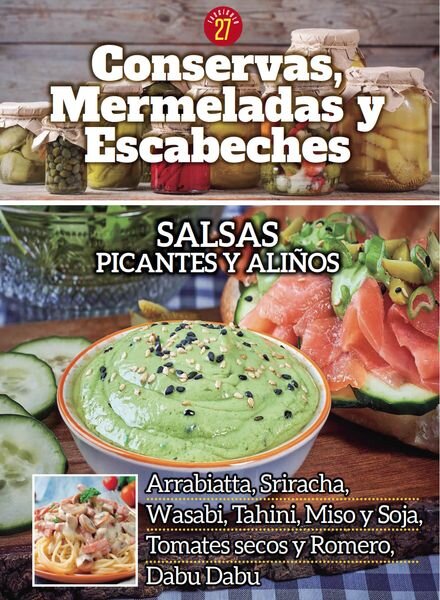 Conservas mermeladas y escabeches – Septiembre 2023 Cover