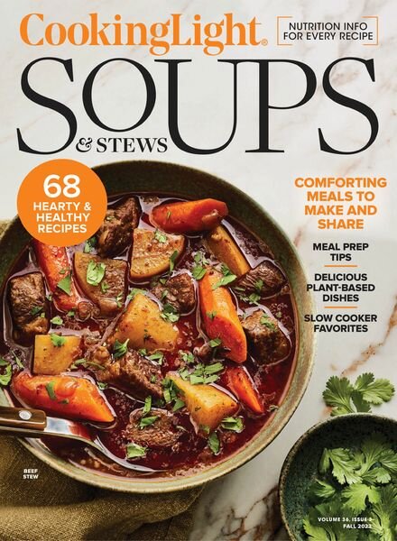 Cooking Light – Soups & Stews – Fall 2023 Cover
