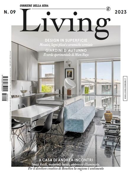 Corriere della Sera Living – Settembre 2023 Cover