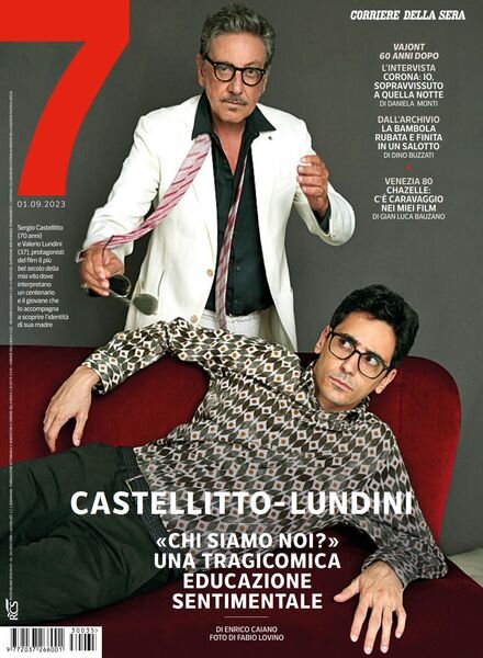Corriere della Sera Sette – 1 Settembre 2023 Cover