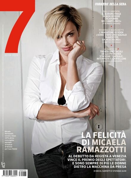 Corriere della Sera Sette – 22 Settembre 2023 Cover