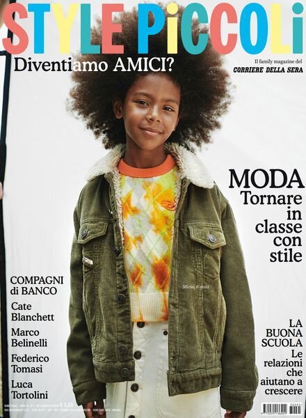 Corriere della Sera Style Piccoli – 1 Settembre 2023 Cover