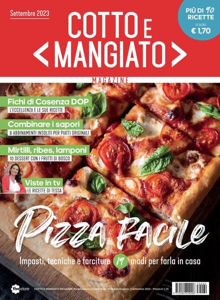 Cotto e Mangiato – Settembre 2023 Cover