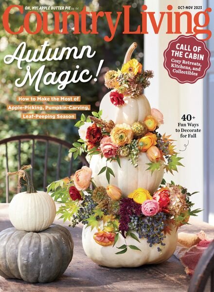 Country Living USA – October-November 2023 Cover