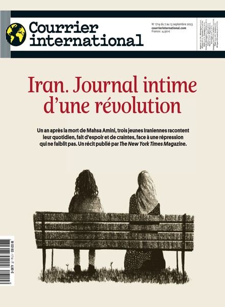 Courrier International – 7 Septembre 2023 Cover