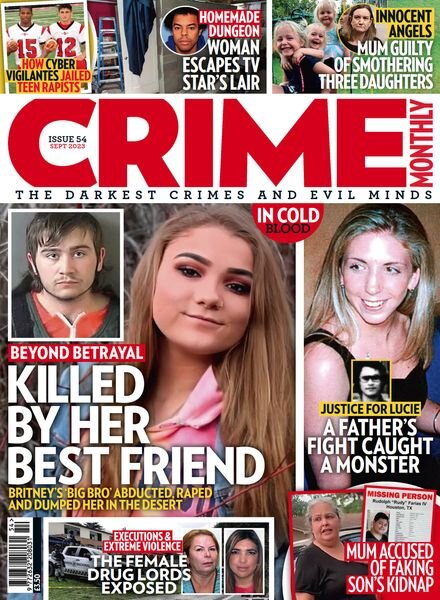 Crime Monthly – Issue 54 – September 2023 Cover