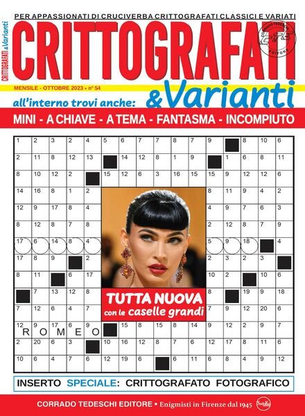 Crittografati & Varianti – Ottobre 2023 Cover