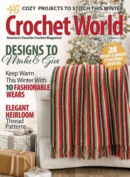 Crochet World – Winter 2023 Cover