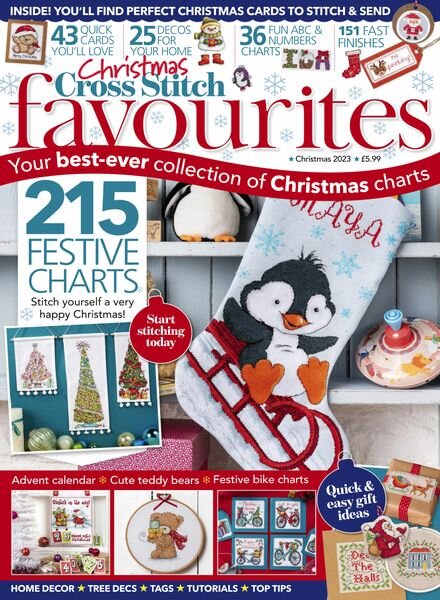 Cross Stitch Favourites – Issue 34 – Christmas 2023 Cover