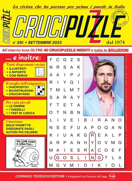 Crucipuzzle – Settembre 2023 Cover
