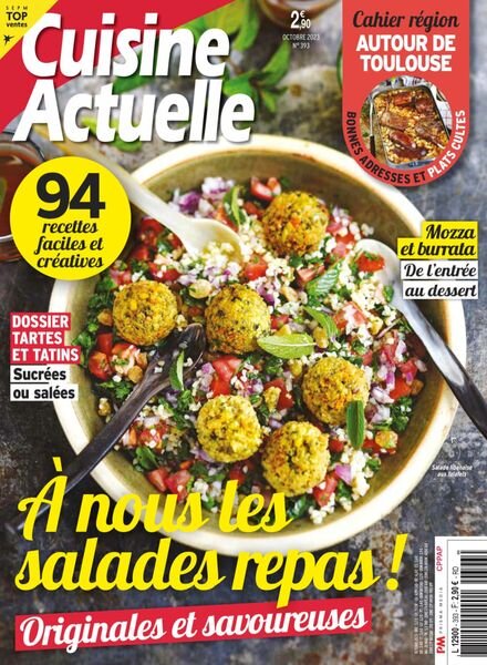 Cuisine Actuelle – Octobre 2023 Cover