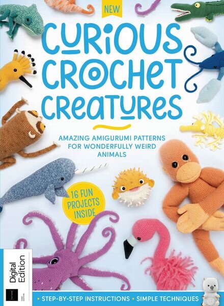 Curious Crochet Creatures – 1st Edition – September 2023 Cover