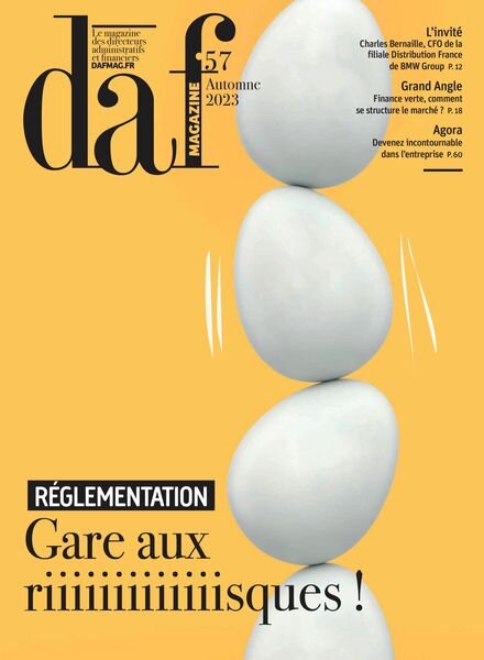 DAF Magazine – Automne 2023 Cover