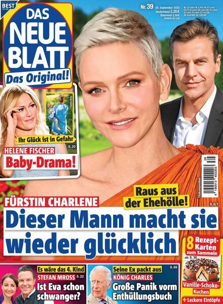 Das Neue Blatt – 20 September 2023 Cover